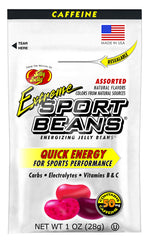 Jelly Belly Extreme Sport Beans 1oz pack for quick workout energy and hydration support.