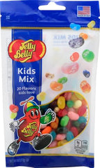 Colorful Jelly Belly Kids Mix flavors arranged for display
