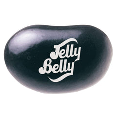 Jelly Belly Licorice Jelly Beans resealable bag open, keeps flavors fresh for sharing.