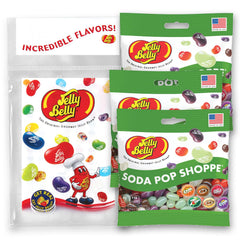 Jelly Belly Soda Pop Shoppe 3.5 oz bag front for on-the-go snacking