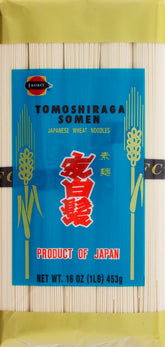 JFC Tomoshiraga Somen 16 oz pack – convenient, quick-cook noodles.