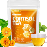 Jiaoming cortisol tea cup steeping to evoke relaxation and focus.