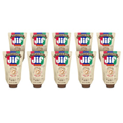 Jif Natural Squeeze front pouch view for quick, mess-free snacking.