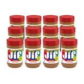 Simply Jif creamy peanut butter jar with smooth texture ideal for spreading