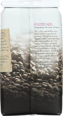 Jim’s Organic Coffee Sweet Love Blend drip brew scene for drip or pour-over use