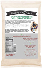 Close-up of Jiva Organics amaranth flour texture ideal for baking