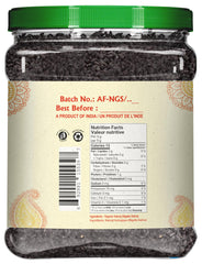 Jiva Organics Kalonji closeup showing rich seeds for aromatic everyday cooking.