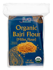 Jiva Organics millet flour bag 2lb ideal for versatile gluten-free baking