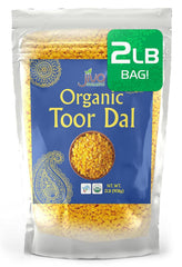 Jiva Organics Toor Dal Kori bag front view for authentic Indian cooking