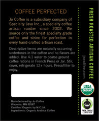 Jo Coffee Stone Cold Jo hot-brew setup demonstrates simple ratios for flavorful extraction