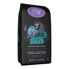Joffrey's Haunted Mansion Foolish Mocha Brew pour reveals rich chocolate aroma for a cozy morning.