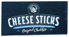 John WM. Macy's Macys Cheesestick Cheddar in a lunchbox for satisfying, savory moments.