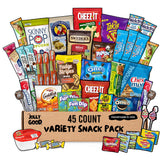 Jolly Good Care Packages front view with colorful snacks, versatile gift.