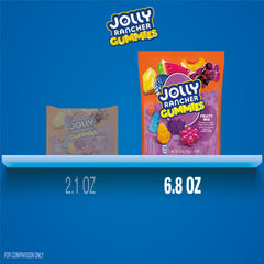 Jolly Rancher Watermelon gummies close-up, juicy color for spring treats