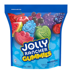 JOLLY RANCHER Gummies Green Apple, crisp shapes for a refreshing bite.