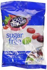 Jolly Rancher sugar-free hard candy in a 3.6 oz bag—great for on-the-go treats.