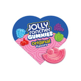 Jolly Rancher Valentine’s Gummies heart box front view, vibrant and gift-ready.