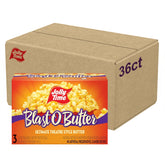 Jolly Time Blast O Butter popcorn bags ready for sharing at home movie night.