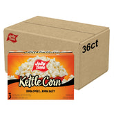 Jolly Time kettle corn festival packaging highlights family-friendly snack appeal