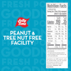 Jolly Time Simply Popped butter mini bag with a light, buttery aroma