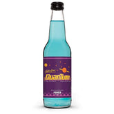Jones Soda Fallout Nuka-Cola Quantum bottle with vibrant label, ideal collectible for fans.
