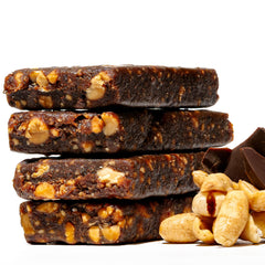 Jonesbar in a gym bag, perfect on-the-go protein snack