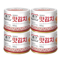 JONGGA spicy napa kimchi can pack adds bold Korean flavor to ramen.