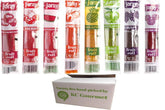 JORAY fruit roll variety-pack box shot shows eight flavors for on-the-go snacking.