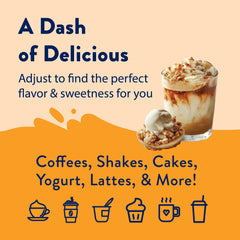 Jordan's Skinny Mixes Apple Crisp latte features cinnamon and bakery-inspired flavor