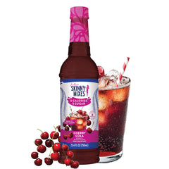 Jordan's Skinny Mixes Cherry Cola syrup bottle ready to flavor water sugar-free