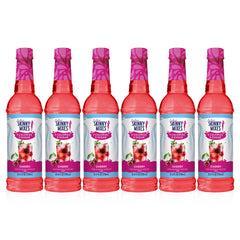 Jordan's Skinny Mixes Cherry Syrup bottle shows zero-calorie flavor for drinks.