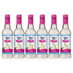 Jordan's Skinny Mixes Coconut Syrup bottle adds tropical flavor to drinks.