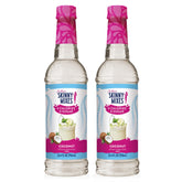 Jordan's Skinny Mixes Coconut Syrup pour enhances water and tea with creamy aroma