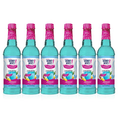 Jordan's Skinny Mixes Mermaid syrup bottle pour for zero-calorie flavor boost.
