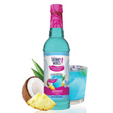 Jordan's Skinny Mixes Mermaid Syrup bottle with tropical flavor label