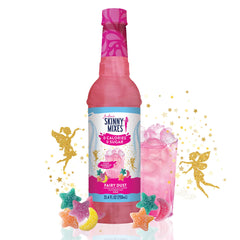 Jordan's Skinny Mixes Rainbow Candy syrup bottle adds sugar-free flavor to water and beverages.