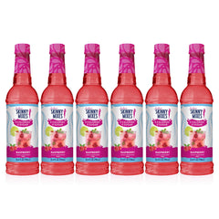 Jordan's Skinny Mixes Raspberry syrup bottle front for sugar-free flavor in drinks