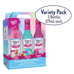 Jordan's Skinny Mixes sampler pack on shelf highlights three flavor options