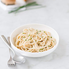 Jovial slow-dried fettuccine delivers premium gluten-free bite.