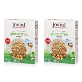 Jovial Shells gluten-free pasta in brown rice shells, ready for your favorite sauce