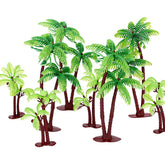 Jovitec coconut topper 8cm cake decoration for tropical party
