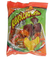 Jovy Revolcaditas Chili Mango bag, bold flavor for daily snacking.