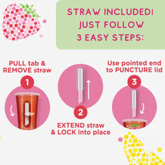 JOYBA Real-brewed tea with strawberry rose aroma invites a satisfying sip.