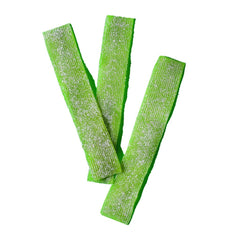 Joyride Sour Green Apple Strips close-up, plant-based candy with prebiotic fiber