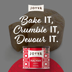 Joyva Marble Halvah is handmade in Brooklyn, offering artisanal sesame texture.