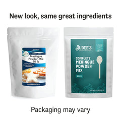Judee's meringue powder mixed with water yields a smooth base.