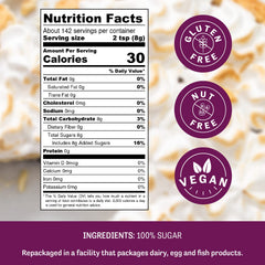 Judee's Gluten Free caster sugar dissolves quickly in coffee or tea for smooth beverages