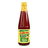 Jufran Banana Sauce bottle front view for quick, flavorful meals.
