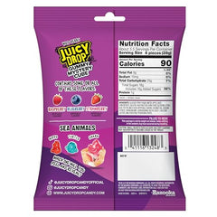 Juicy Drop Mystery Gummy Cubes reveal a surprise animal gummy inside.