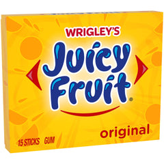 Juicy Fruit gum on the go, ideal for purse or car.